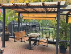 Навес качели