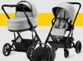 Cybex Balios S Lux коляска 3 в 1 Lava 2024, для ребенка с рождения 0+ до 4 лет 