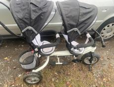 Отдам трехколесный велосипед для двоих