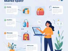 Реклама, СММ, карточки для вашего товара. Работа с социальными сетями