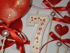 Бенто свечи, свечи цифры, а также новинка свечи топеры