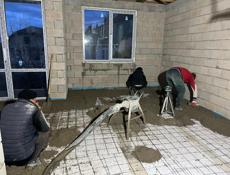 Полу сухая стяжка Пола