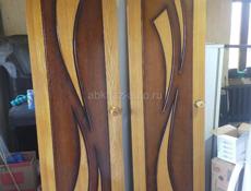 Дверь из массива 200х60 с замком и петлями