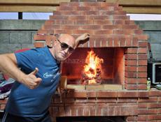 Строительство заны отдыха "Барбекю"