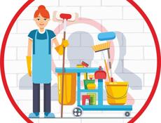 Уборщица (пос.Цандрипш)