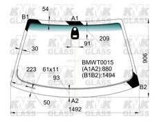 Лобовое стекло E46 Купе