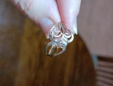 Золотое кольцо 585пробы