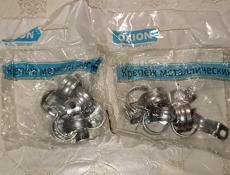 Крепежи металлические (скобы) однолапковые