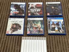 Продаю диски на пс 4 и пс 5