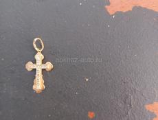 Золотой Кроестик 1.4 грм 
