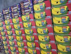 Новые банановые коробки