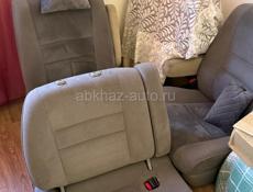 Салон серый на альфард