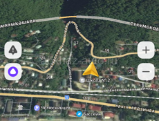 Участок в Гагре район 2 школы