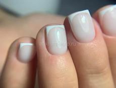 Маникюр с покрытием гель лак 
