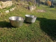 Катлы из нержавейки толстые 2 штуки