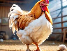 Домашние чищенные куры 