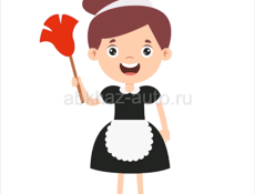 Я ищу работу посудомойщицей, уборщицей или горничной. 