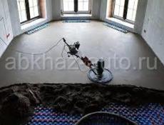 Полу сухая стяжка пола