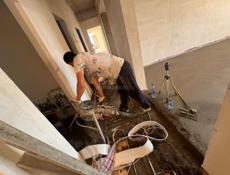 Полу сухая стяжка пола