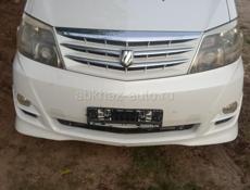 Бампер на альфард