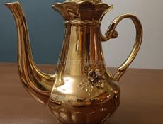 Сервиз, 🔥 позолота, 19 предметов, винтаж, времён СССР. 