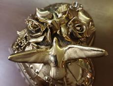 Сервиз, 🔥 позолота, 19 предметов, винтаж, времён СССР. 