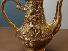 Сервиз, 🔥 позолота, 19 предметов, винтаж, времён СССР. 