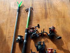 Продаю катушки и удочки