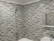 Санузел, плиточные работы 