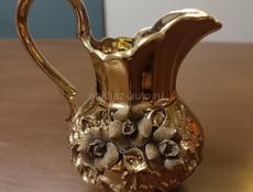 Сервиз, 🔥 позолота, 19 предметов, винтаж, времён СССР.