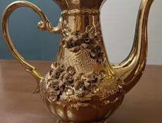 Сервиз, 🔥 позолота, 19 предметов, винтаж, времён СССР.