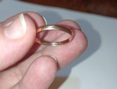 Кольцо советское золото 583пр.