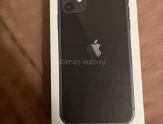 Айфон 11 , 75 АКБ есть коробка не вскрывался гб  128 обмен на ахлашеный 