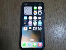 Айфон в хорошим состоянии 256гб не треснутый АКБ 91