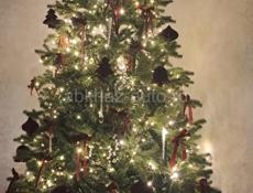 Искуственная ёлка, 1.85, комбинированая. 