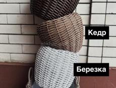 Кашпо и корзины из ротанга