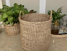 Кашпо и корзины из ротанга