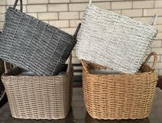 Кашпо и корзины из ротанга