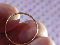 Золотое обручальное кольцо 583пробы