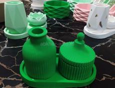 Продажа вазоны из бетона и различных форм из гипса