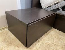 Кровать Большая с матрасом и тумбами