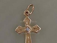 Золотые крестики.