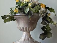 Продажа горшки для цветов из бетона 