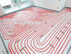 Теплые полы установка