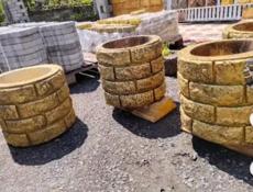 Цветочницы декоративные брусчатка под заказ изготовим привезем 