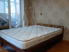 Кровать и шкаф-пенал