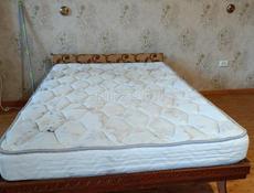 Кровать и шкаф-пенал