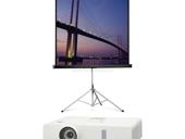 Проектор с экраном 