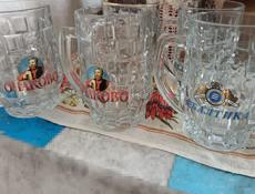 Пивные бокалы 5 шт