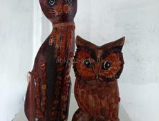 Деревянные статуэтки